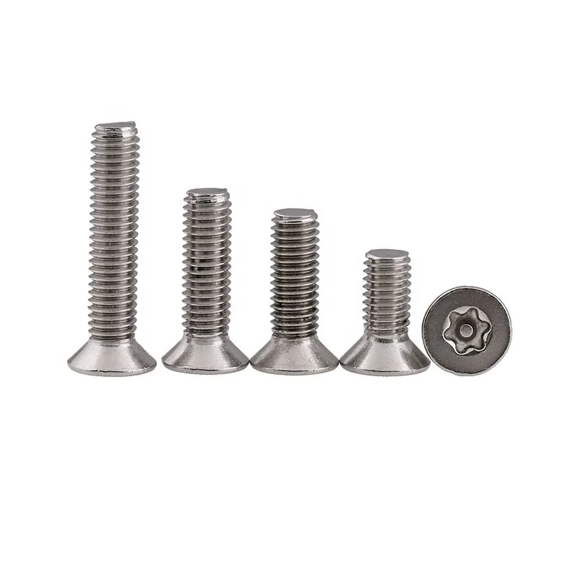 A2 A4 Stainless Steel Torx Security Countersunk Screw