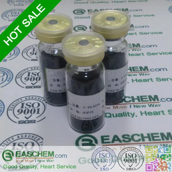
High Purity Ruthenium Black Powder with Formula Ru and 7440-18-8 for Catalyst 