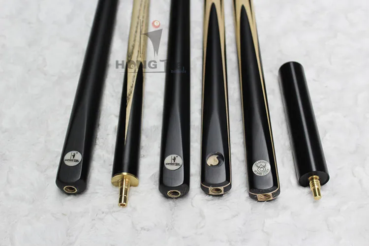 Бильярдный кий ручной работы хорошего качества из черного дерева