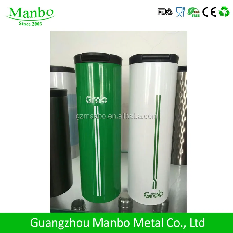 Eco Friendly Feature 16oz Food Grade Stainless Steel Vacuum Coffee Thermo Cup Warmer