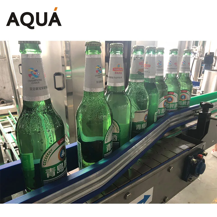 Glass Bottle Small Beer Production Line / Beer Making Machine