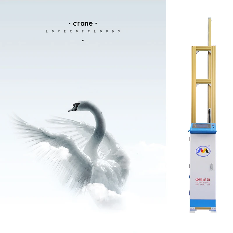 2880dpi High Resolution Inkjet 3D Mural Printer Of Wall Printing Robot