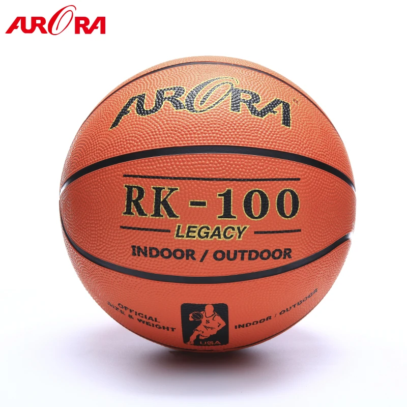 High quality offical rubber basketball  Size 7 wholesale ball