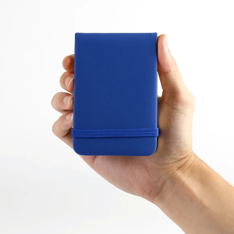 smart notebook stationery creative hand account book with elastic band customized logo printing  A7 Pocket diary