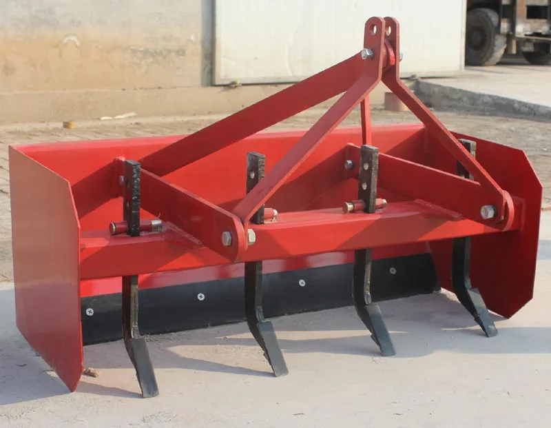 Farm machinery tractor mounted land leveller