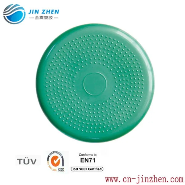pvc eco-friendly balance cushion balance disc massage mat exercise disc 33cm