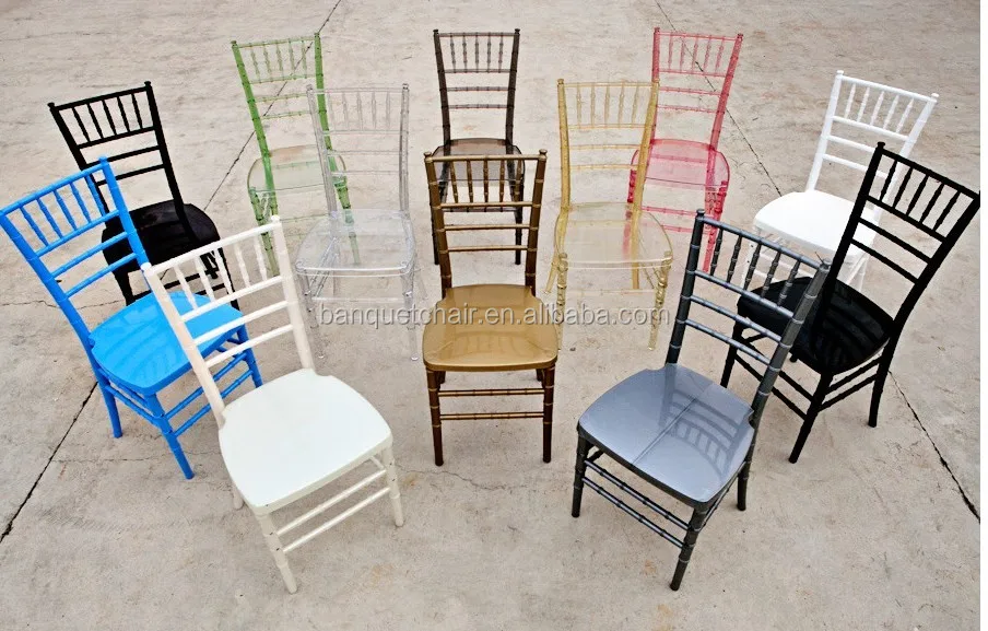 
Wholesale transparent chiavari chair for weddings 