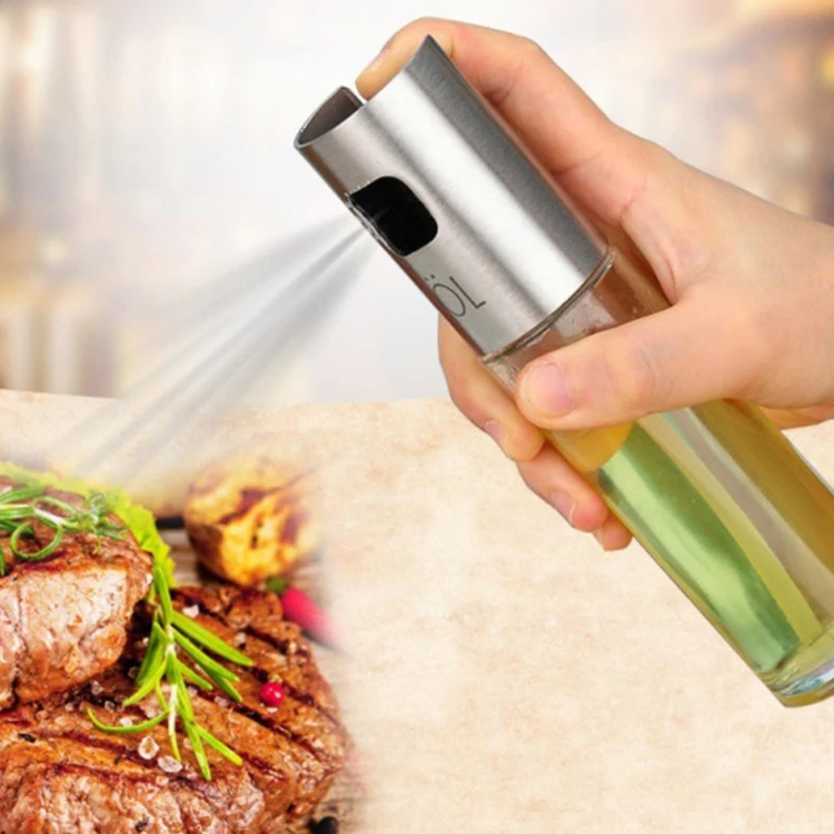 
Promotion BBQ portable food grade glass bottle olive oil sprayer bottle for cooking 