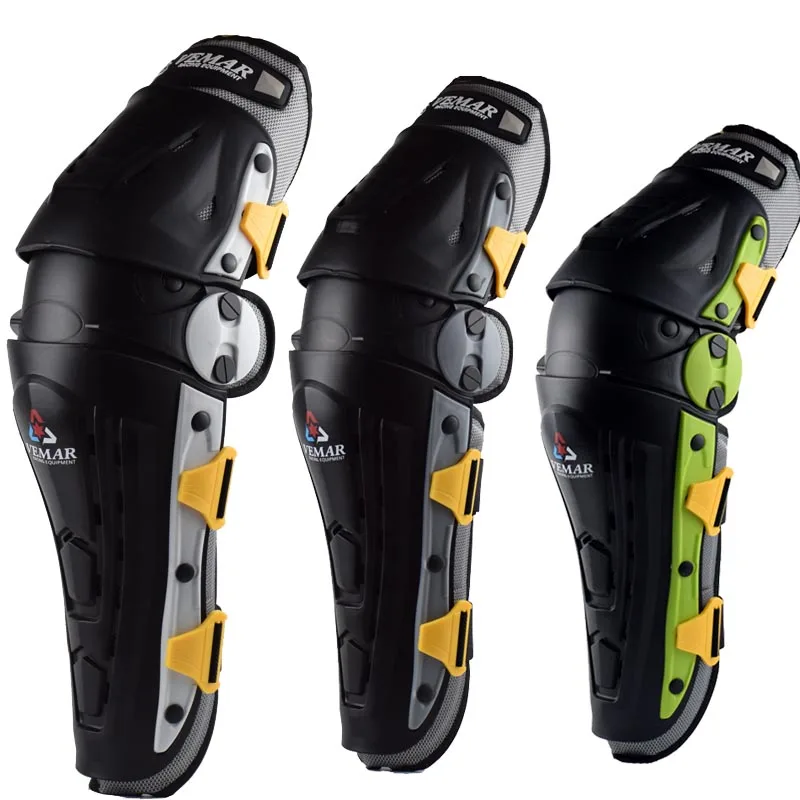 2pcs/lot Motorcycle Auto Racing protecciones motocr PP Shell Knee Pads Outdoor Sports Protective Gear Motocross Off Road Guards