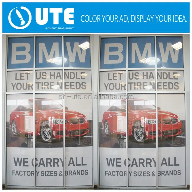 Custom Glass Film,Promotion Window Sticker Glass Door Pvc Sticker