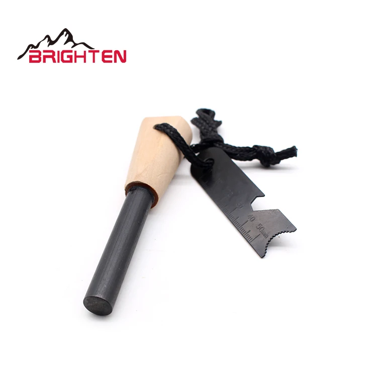wood stone flint magnesium fire starter manufacturer