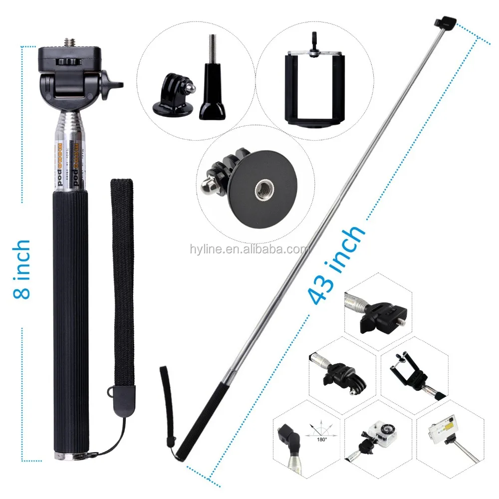 Wholesale Go pro Accessories Set Combo Kit for Gopros 7 6 5 4 3+ 3