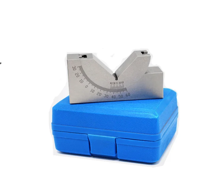 Adjustable Angle Gauge V Block 0 to 90 Degree Adjustable Micro Gauges Measuring Tools For Grinder Milling Machine