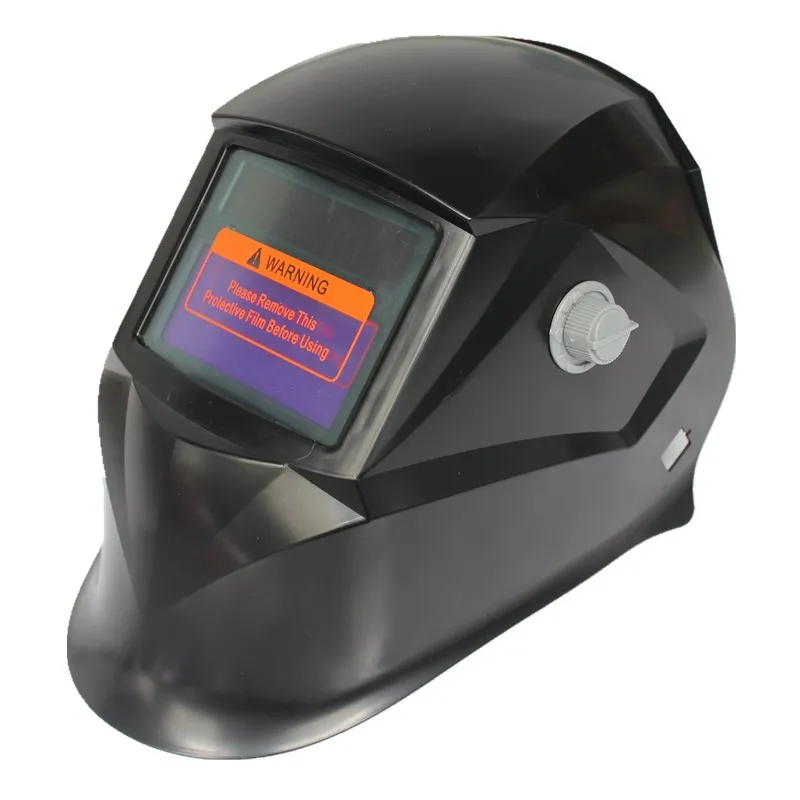 20 years factory fashion type black  automatic darkening welding helmet
