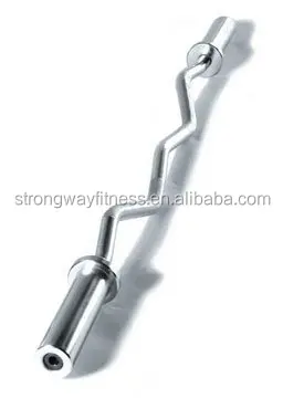 High Quality Fitness Equipment chrome bar gym equipment