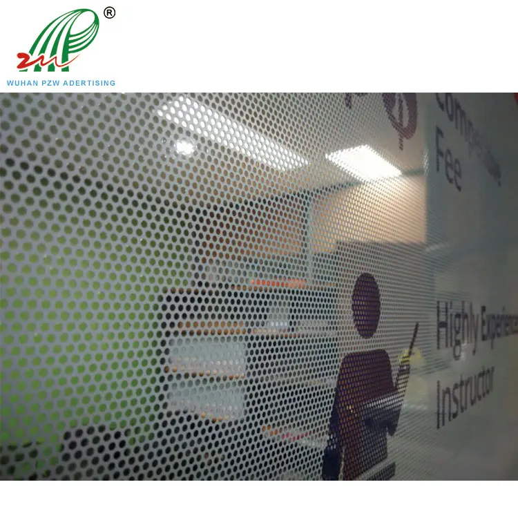 Digital Inkjet One Way Vision Protective Vinyl Film, Plastic Car Window Sticker