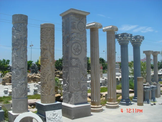 
Roman stone columns 