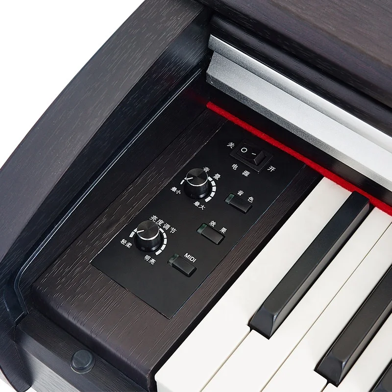 HuangMa High Quality black electric piano 88 keys HD-8817P