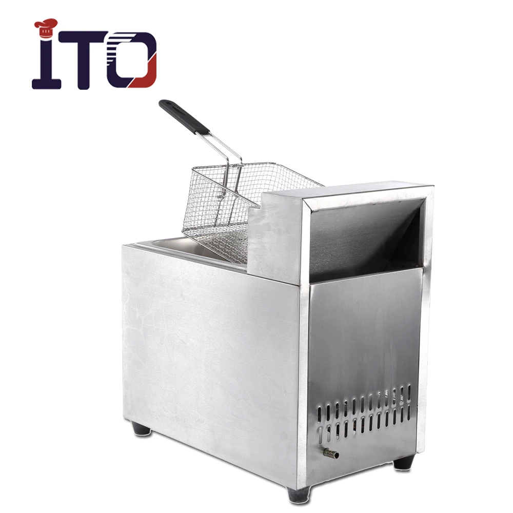 CI-71 Professional Natural Gas Propane Deep Fryer