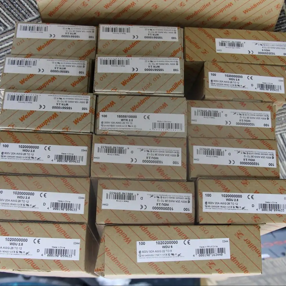 Клеммные колодки Weidmuller WDU 6