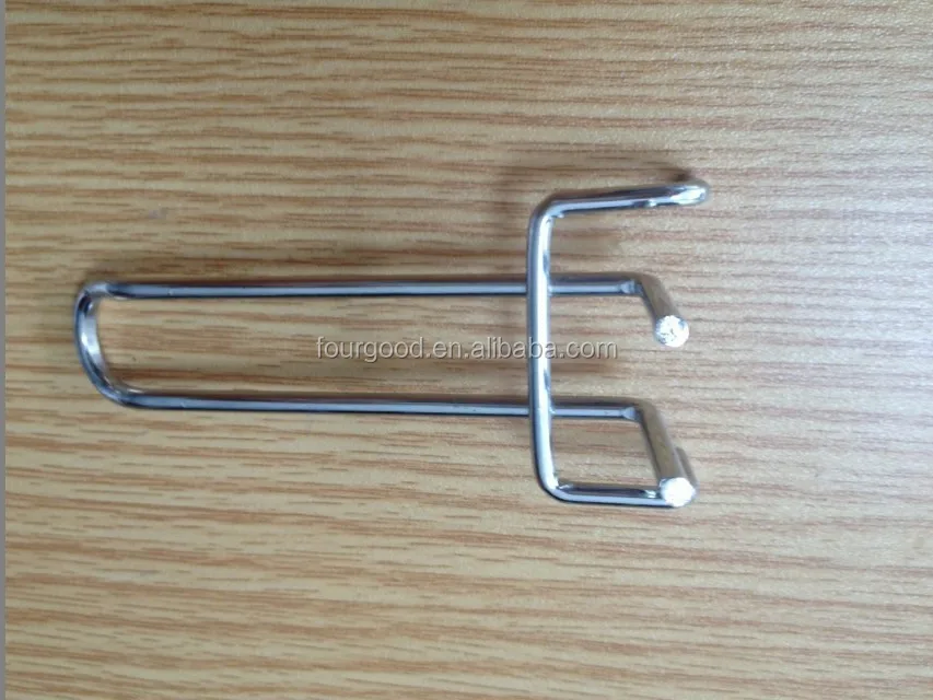 Лидер продаж, металлический двухзубчатый крюк для пегборда