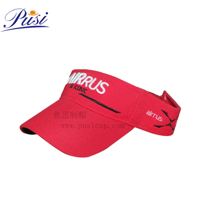 
Wholesale women adjustable sun visor custom embroidery cotton sun visor hat Sun visor cap/Sports visor hat for men/Cap 
