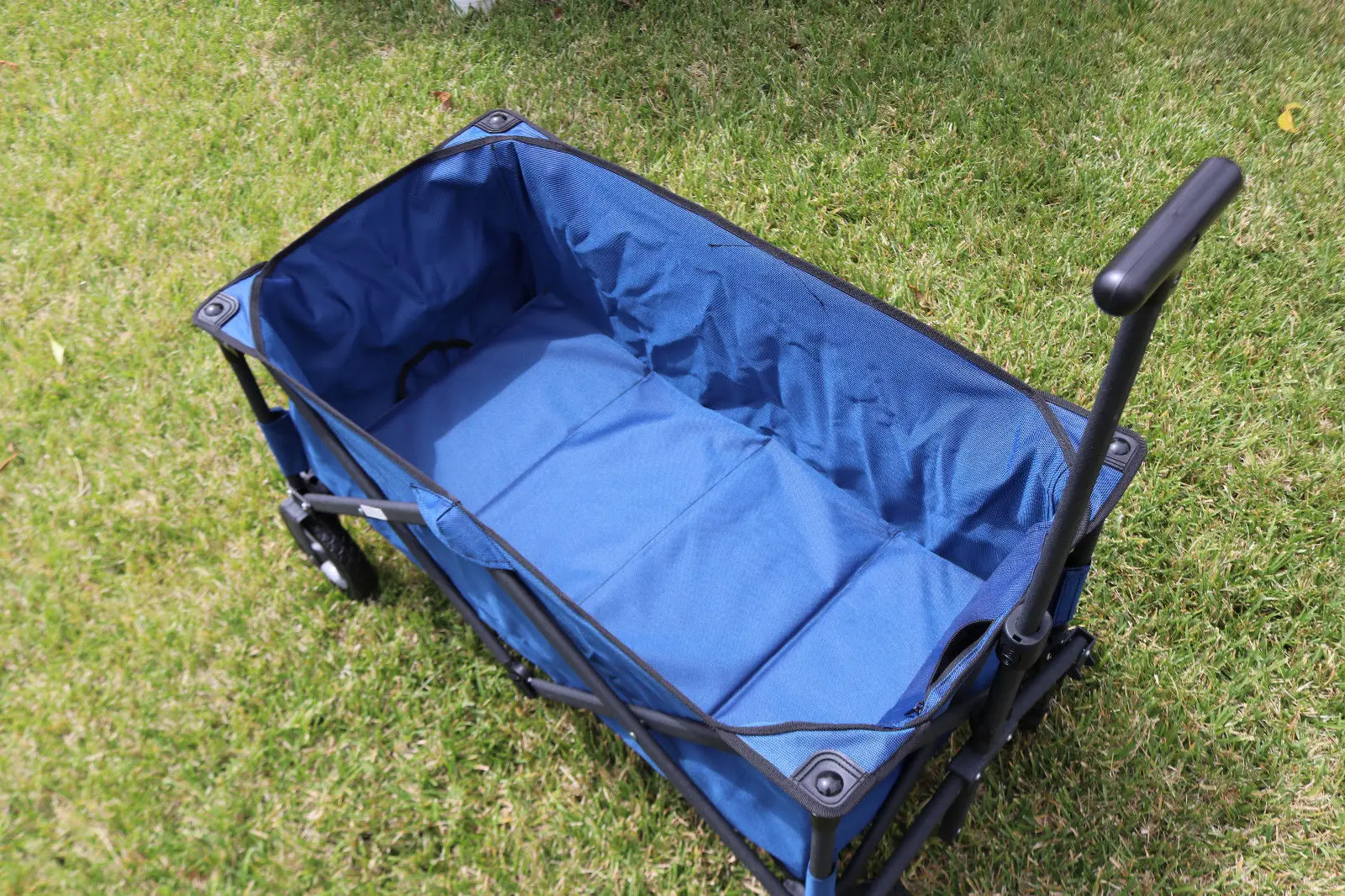 
Customized 4 wheel Heavy Duty Utility Collapsible wagon Camping Picnic Events Concerts Shopping Beach Garden Folding Trolley 
