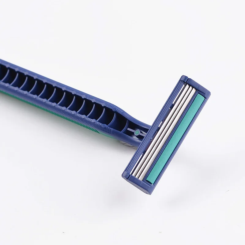 blue handle disposable straight razor one time razor