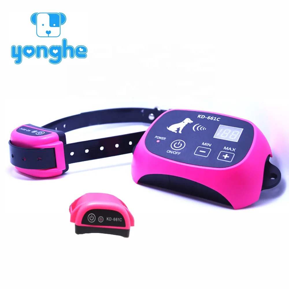 Electronic dog trainer training product electric dog fence rechargeable for 2 dogs