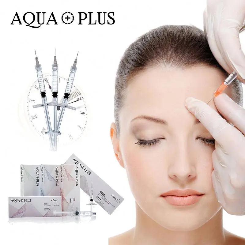 
CE Certificated Cosmetic Filler Hyaluronic Acid Derm Prefilled Syringe with Two BDDE Needles 