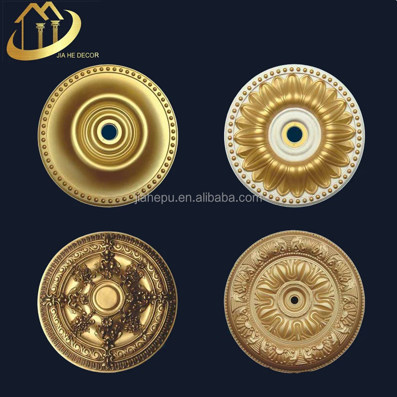 
deluxe good quality cheap price interior /indoor decorative artistic ceiling medallions ceing rose for villa /hotel/shops/palace 