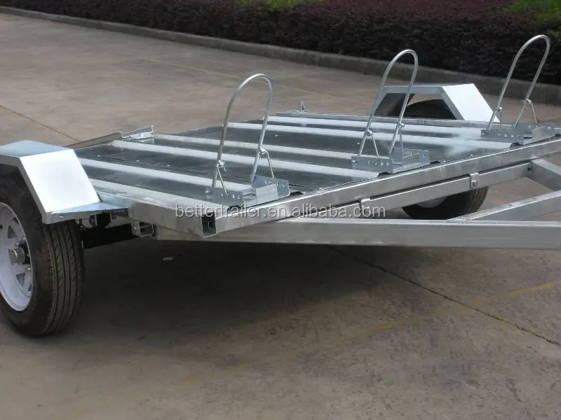 loading bikes,motorbikes, small folding motorcycle trailer