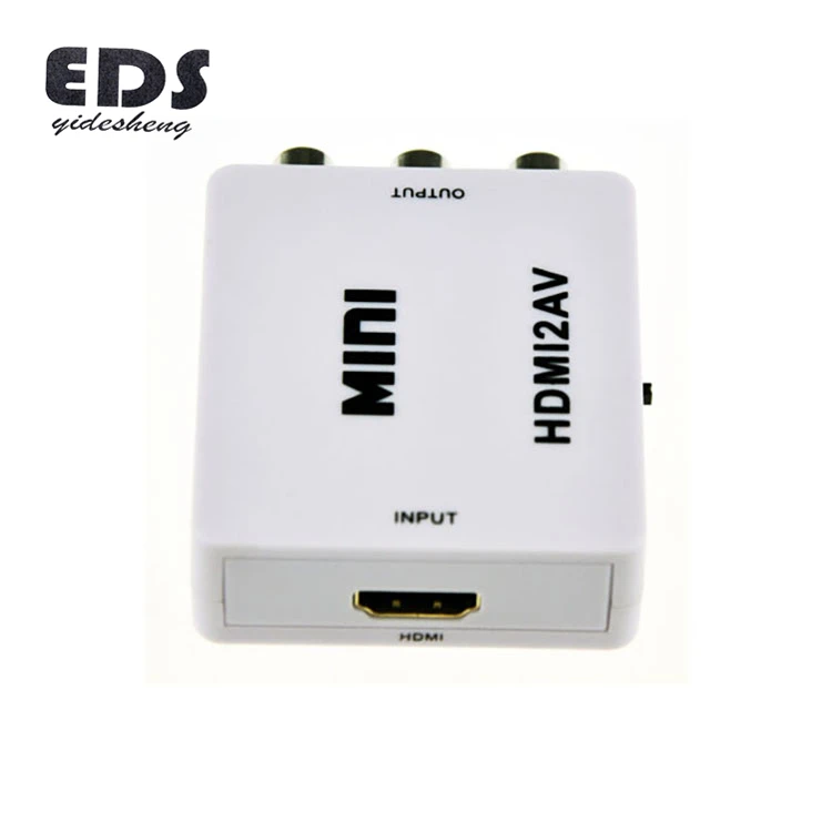 
Hot selling mini RCA CVBS AV to H DMI 720P 1080P Video AV TO H dmi Converter 