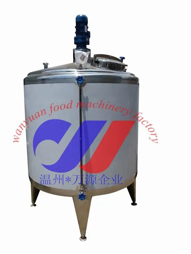 500L cooling and heating tank | aging tank for ice cream mix