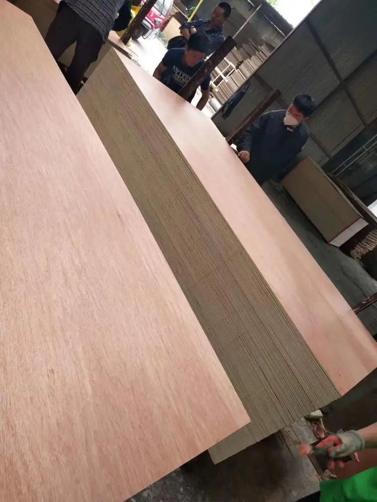 
Commercial plywood Mahogany/Okoume/Bintango/ sapele veneer plywood 