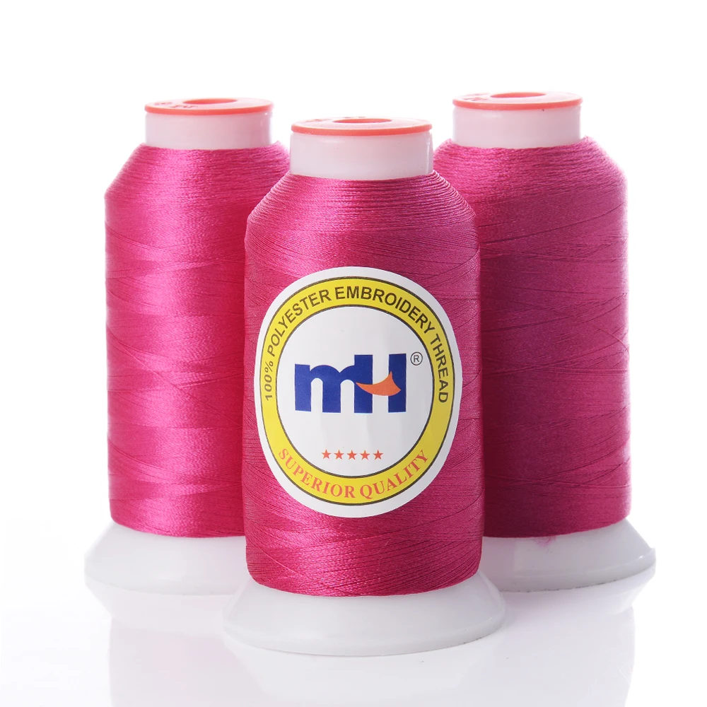 High Quality 120D/2 100% Polyester Machine Embroidery Thread for Sale