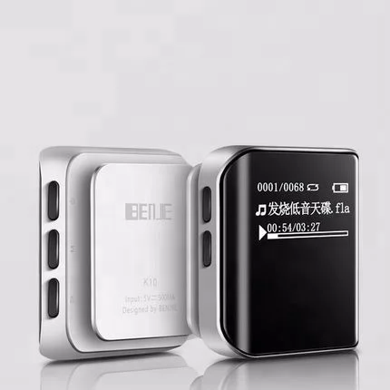 На высоком металлическом, высокое качество, Прямая поставка от производителя mp3 аудио плеер с зажимом