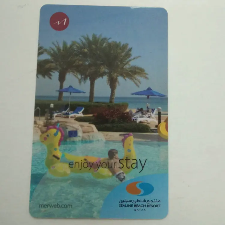 Small cheap silver foil embossed business supermarket club membership card