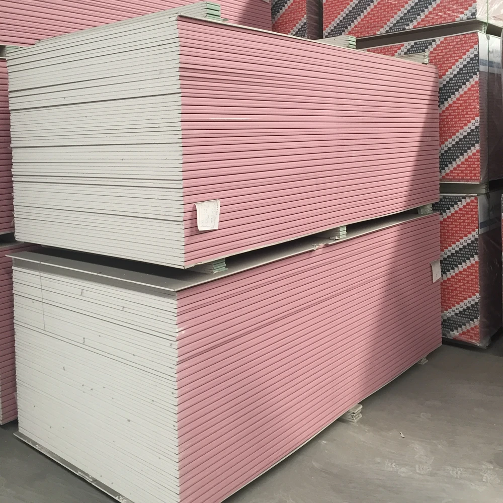 Good Quality Paper Faced 9mm 12mm Gypsum Board Drywall for Ceiling and Drywall