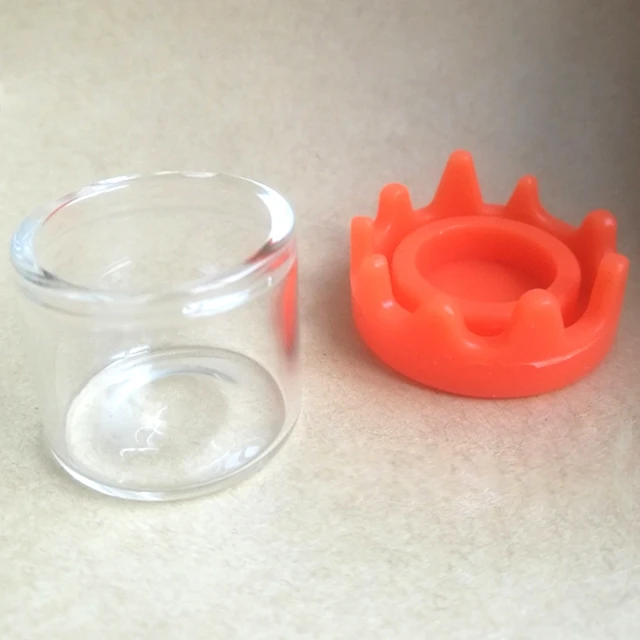  Стеклянная банка из боросиликатного стекла 100 мл с силиконовым покрытием