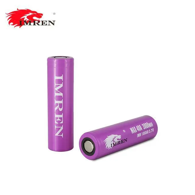 High Quality Deep Cycle PK IMREN 3000mAh 3.7V LI-Ion 18650 3000mah 40A Rechargeable Battery