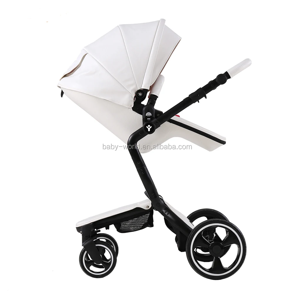 
Multi-function Leather Baby Stroller With EN1888 Approved 