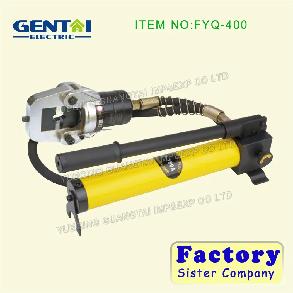 FYQ-400 2 Stages Hydraulic Crimping Tool For Cable Lugs with Safety Valve