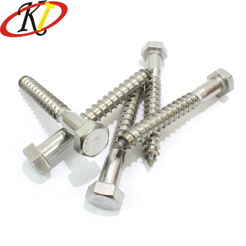 Chinese manufacturer Oukailuo High quality 3/8 x 3-1/2 Hex Lag Bolt Screws for wholesale
