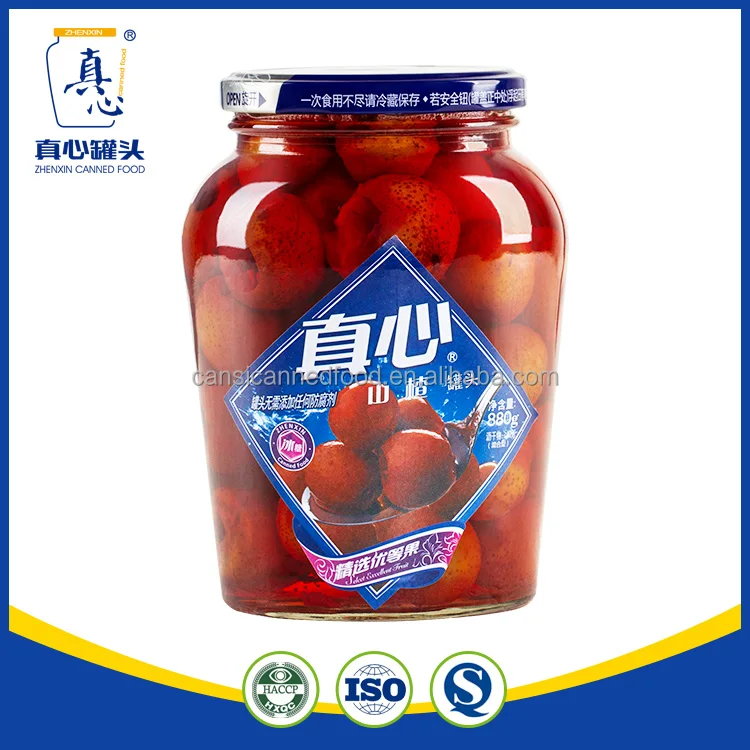 Best Selling products Canned Fruit Hawthorn Berries Fruit in Syrup