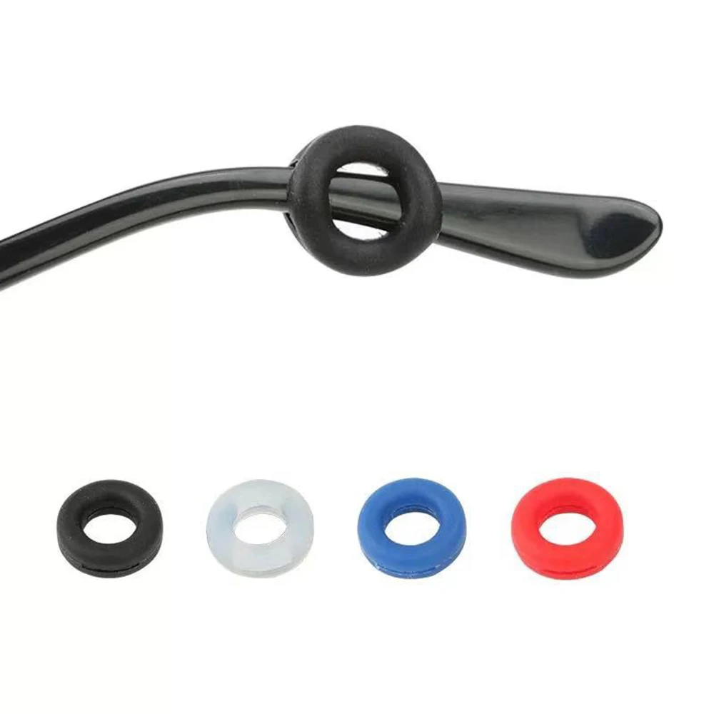 Round silicone glasses ear hook eyewear accessories
