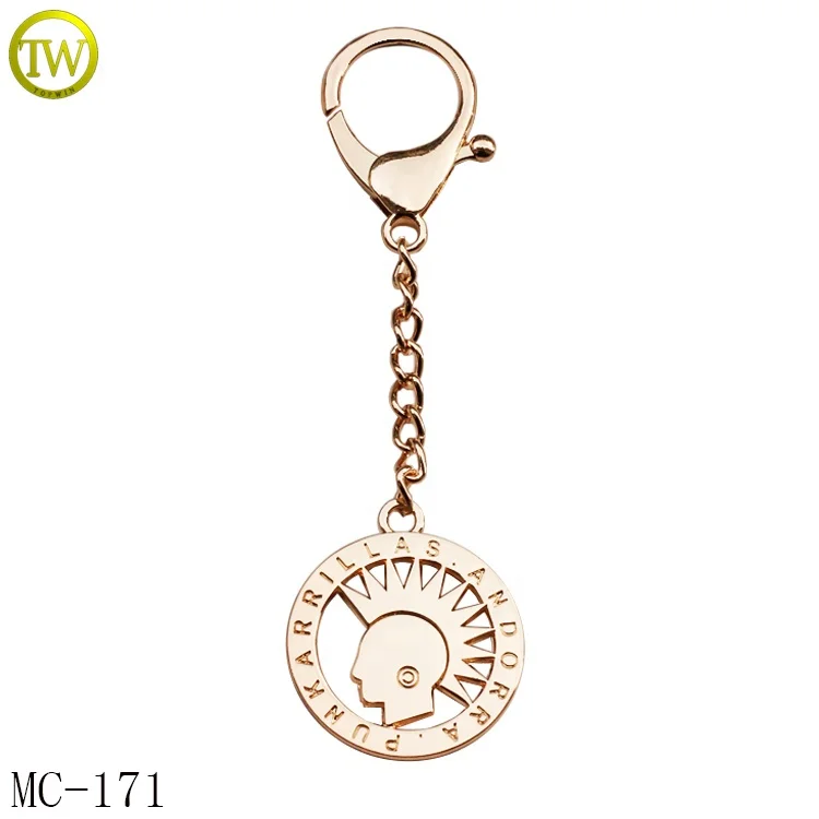 Hot selling cut out letter plate logo purse metal hang label for handbag decoration