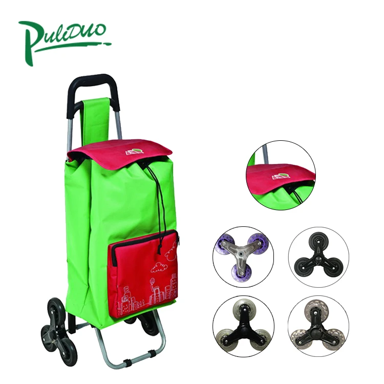 Foldable Custom Foldable Shopping Trolley With Wheel Chair Trolley