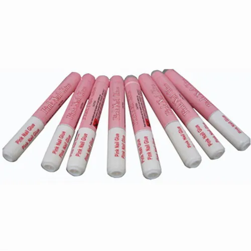 
Pink nail glue with good quality for manicure l decoration 