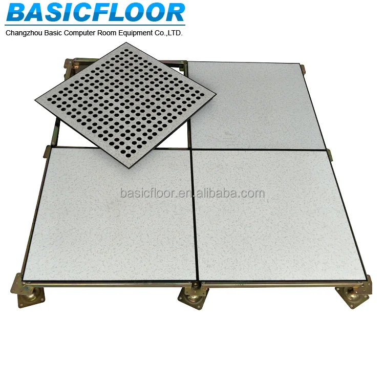 
Factory supply data center airflow damper perforated raised floor 